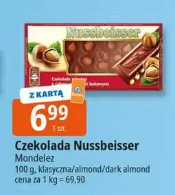 E.Leclerc Czekolada gorzka z całymi orzechami Alpen Gold Nussbeisser oferta