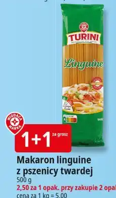 E.Leclerc Makaron linguine Wiodąca Marka Turini oferta