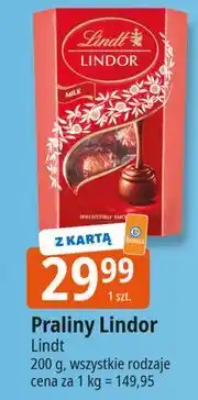 E.Leclerc Praliny milk Lindt Lindor oferta