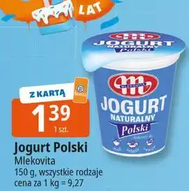 E.Leclerc Jogurt polski naturalny Mlekovita oferta