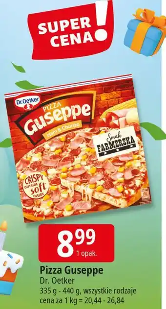 E.Leclerc Pizza szynka i chorizo farmerska Dr. Oetker Guseppe oferta