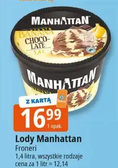 E.Leclerc Lody banana-chocolate Manhattan (Nestle) oferta