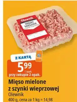 E.Leclerc Mięso mielone wieprzowe z szynki Olewnik oferta