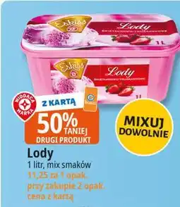 E.Leclerc Lody o smaku śmietankowo-truskawkowym Wiodąca Marka Eskiss oferta