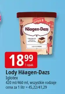 E.Leclerc Lody tiramisu Haagen-Dazs oferta