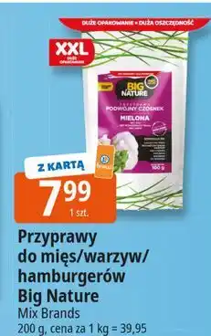E.Leclerc Przyprawa do hamburgerów i steków Big Nature oferta