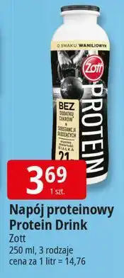 E.Leclerc Napój waniliowy Zott Protein oferta