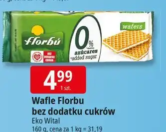 E.Leclerc Wafelki bez dodatku cukru śmietankowe Florbu Maffers oferta