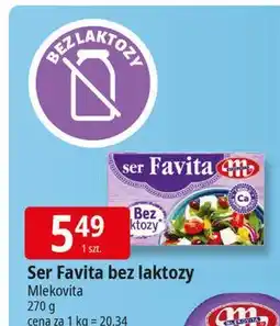 E.Leclerc Ser sałatkowo-kanapkowy bez laktozy Mlekovita Favita oferta