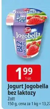 E.Leclerc Jogurt truskawkowy bez laktozy Zott Jogobella oferta