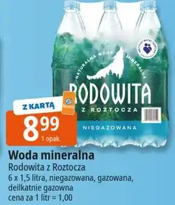 E.Leclerc Woda delikatnie gazowana Rodowita Z Roztocza oferta