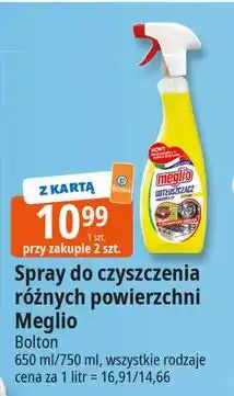 E.Leclerc Odtłuszczacz w sprayu Meglio oferta