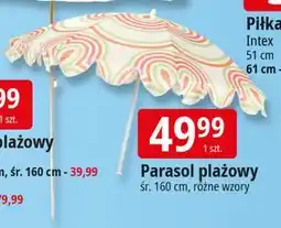 E.Leclerc Parasol plażowy śr. 160 cm oferta