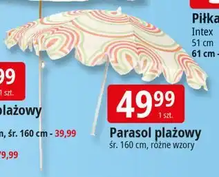 E.Leclerc Parasol plażowy śr. 160 cm oferta