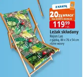 E.Leclerc Leżak z gąbką Rejon-Las oferta
