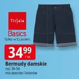 E.Leclerc Bermudy damskie 36-50 Tissaia oferta