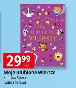 E.Leclerc Moje ulubione wiersze Zielona Sowa oferta