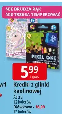E.Leclerc Kredki grafionowe pixel one Astra oferta