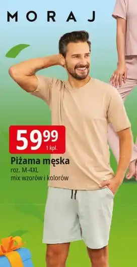 E.Leclerc Piżama męska m-4xl Moraj oferta