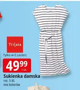 E.Leclerc Sukienka damska rozm. s-xl Tissaia oferta