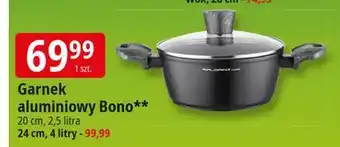 E.Leclerc Garnek bono niski z pokrywą 24 cm Florentyna oferta