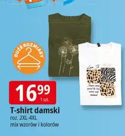 E.Leclerc T-shirt damski 2xl-4xl oferta