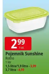 E.Leclerc Pojemnik sunshine 3.7 l Rotho oferta