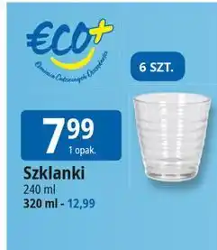 E.Leclerc Szklanki 240 ml Eco+ oferta