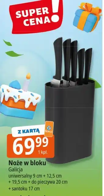 E.Leclerc Noże w bloku Galicja oferta