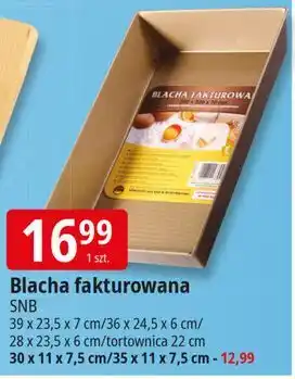 E.Leclerc Blacha fakturowana 35 x 11 7.5 cm Snb oferta