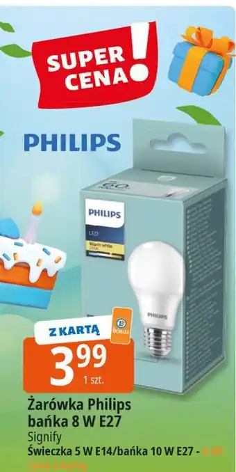 E.Leclerc Zarówka 10 w e27 Philips oferta