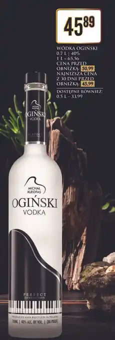 Dino Wódka Ogiński Vodka oferta