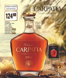 Dino Wódka Carpatia Vintage 1996 oferta