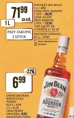 Dino Bourbon Jim Beam oferta