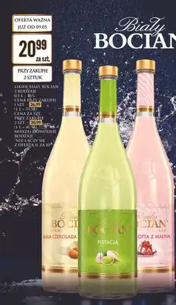 Dino Likier Biały Bocian Panna Cotta Z Maliną oferta