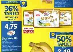Lidl Masło ekstra 83% oferta