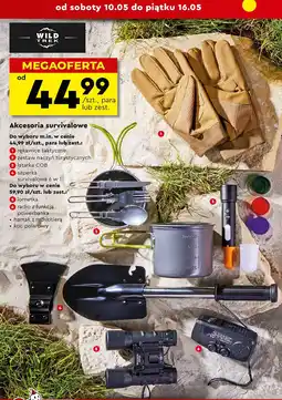 Biedronka Koc polarowy Wild Trek oferta