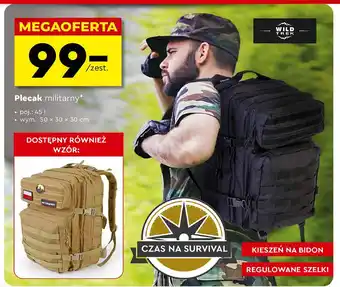Biedronka Plecak militarny oferta
