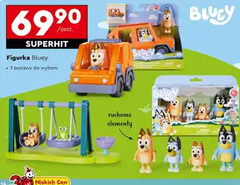 Biedronka Figurki bluey turtleboy playground Moose oferta