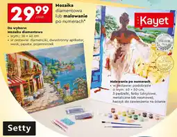 Biedronka Malowanie po numerach Kayet oferta