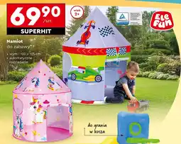 Biedronka Namiot do zabawy 100 x 125 cm Elefun oferta