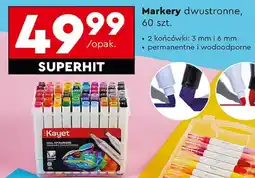 Biedronka Markery dwustronne Kayet oferta