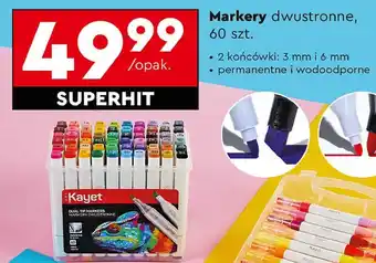 Biedronka Markery dwustronne Kayet oferta