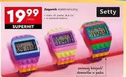 Biedronka Zegarek elektroniczny Setty oferta