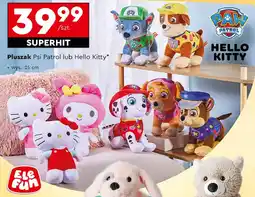 Biedronka Pluszak hello kitty 25 cm oferta