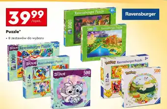 Biedronka Puzzle pokemon 100el. Ravensburger oferta