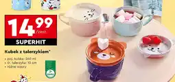 Biedronka Kubek z talerzykiem oferta