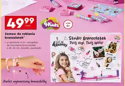 Biedronka Zestaw do robienia bransoletek 4Kidz oferta