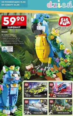Biedronka Niesamowite zwierzęta 462 elem. Elefun oferta