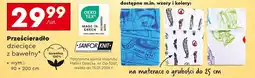 Biedronka Prześcieradło bawełniane z gumką 90 x 200 cm oferta